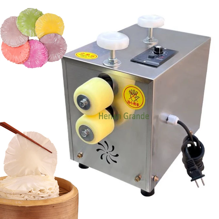 

Commercial Electric Shumai Wrapper Embossing Machine Thin Dumpling Siomai Wrapper Embossing Machine