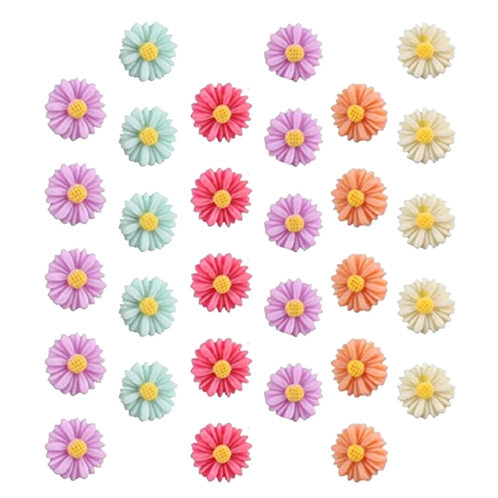 30 Pcs Message Board Pin Portable Flower Pushpins Household Thumb Tacks Posters Multi-function Supply Decorative Rose Thumbtack