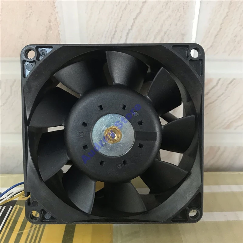 AVC 2B08038B12U 8038 12V 2.64A 4 wire temperature control and speed regulation large air volume fan air blower server