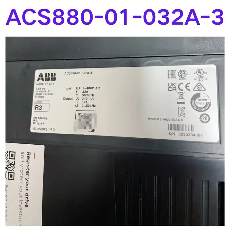 Second-hand test OK Frequency converter ACS880-01-032A-3