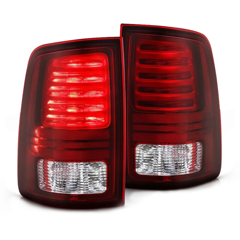 Car Rear LED Tail Light Assembly For Dodge Ram 1500 2013-2018 Turn Signal Light Stop Brake Lamp Reverse Fog Lamp 68093081AC