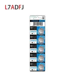 CR2025 Battery CR 2025 3V Lithium Battery DL2025 BR2025 KCR2025 For Car Remote Control Watch Button Coin Cells