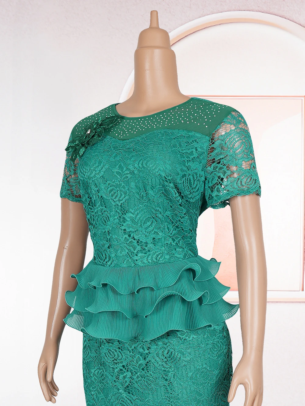 African Clothes For Women Dress 2025 Fashion Wedding Party Dress Summer Office Gown Casual Vestidos Daily Ankara Falbala Dress