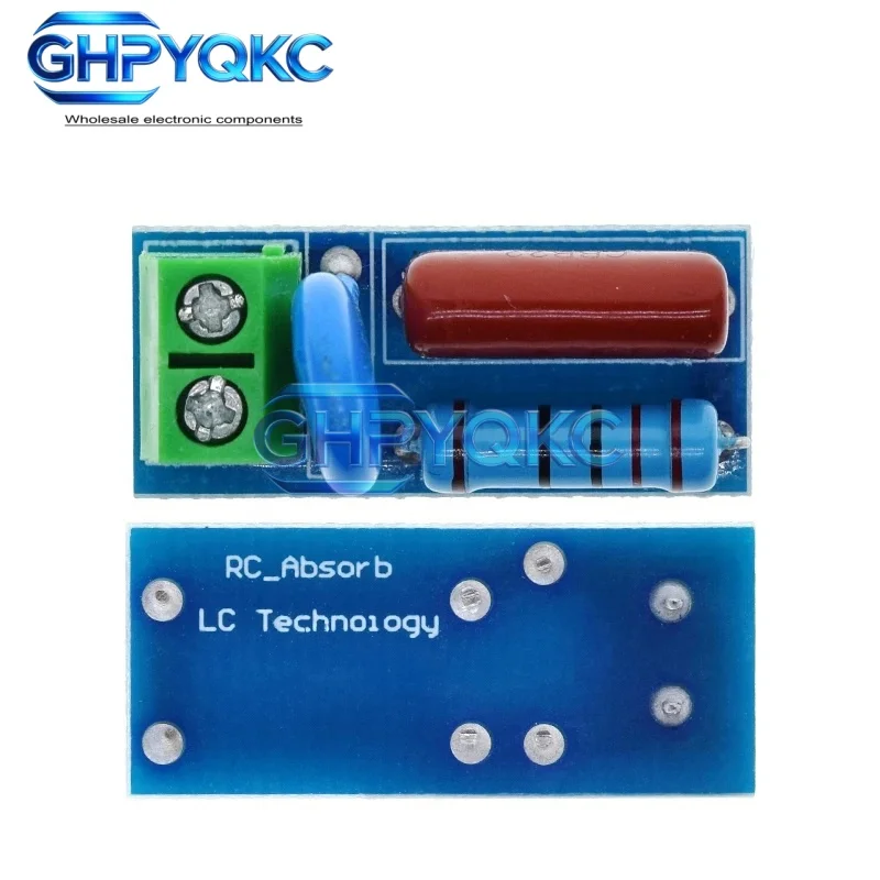 1/2/3/5 PCS RC Absorption/Snubber Circuit Module Relay Contact Protection Resistance Surge Circuit Anti-interference Module