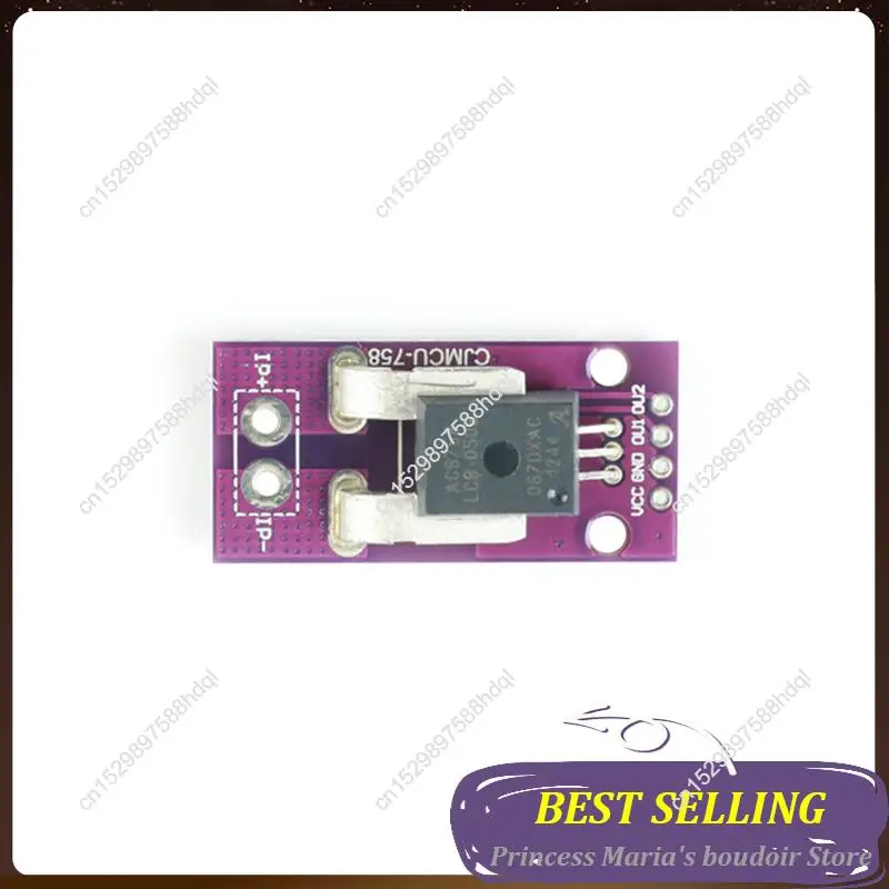 AB30-4X ACS758 ACS758LCB-100B Current Module Linear Hall Current Sensor PFF-T Current Detection 3-5V