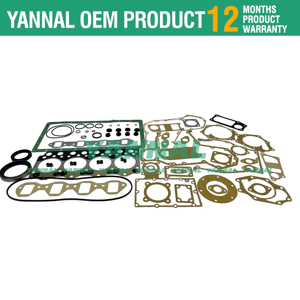 

4D95 4D95S S4D95L SAA4D95LE overhaul gasket kit for Komatsu engine PC130-7 PC60