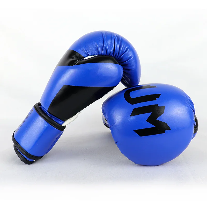 

Muay Thai Competition Glove PU Leather Sponge Boxing Training Mitts Professional Breathable For Kids For Children Boyings Gloves