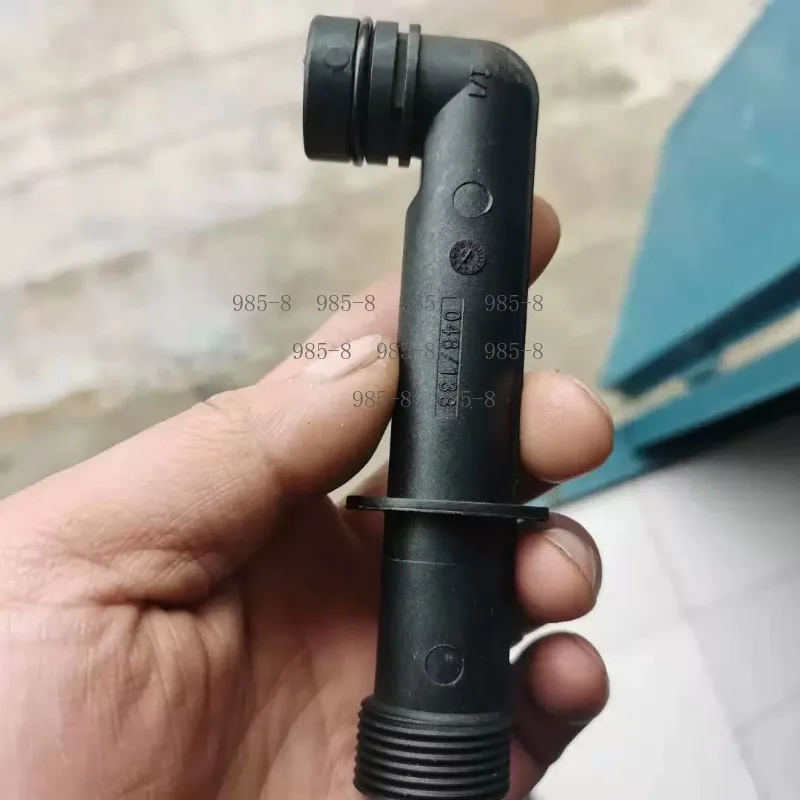 High Pressure Washer Water Outlet Pipe Elbow Spare Part, Durable Plastic Connector For Car Washing Machine Repair