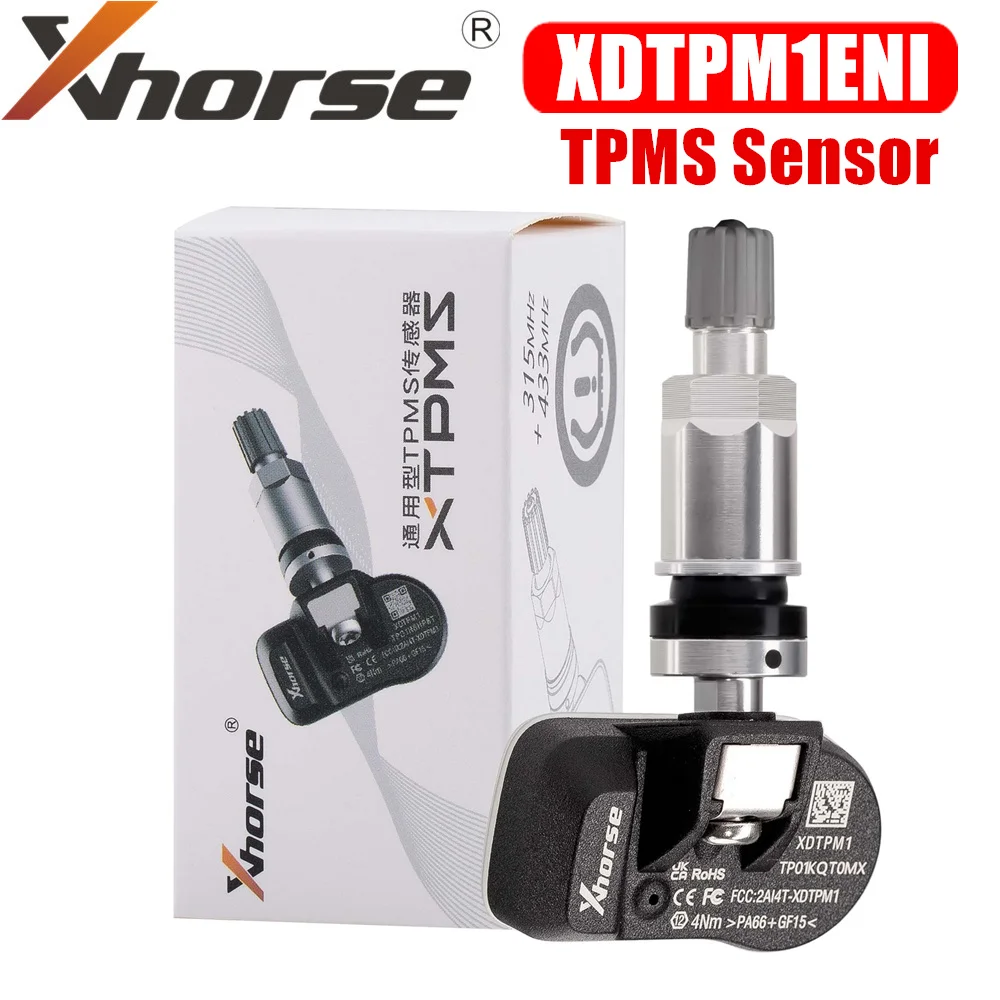 

Xhorse XDTPM1EN Датчик TPMS Универсальный программируемый датчик XTPMS Поддержка 315/433 МГц Работа с ключевым инструментом Max Pro/ Key Tool MIDI