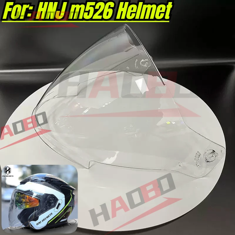 

HNJ Original Helmet Lens HNJ M526 Transparent Lens Visor Helmet Windshield Replacement Accessories