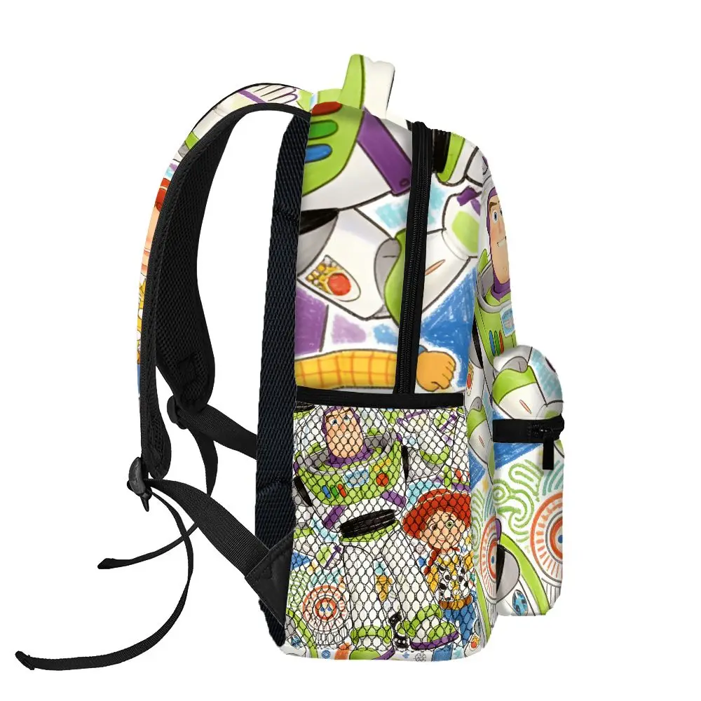 กระเป๋าเป้ดิสนีย์ ทอย สตอรี่ บัซ ไลท์เยียร์,กระเป๋าลำลอง, ความจุขนาดใหญ่, ของขวัญคุณภาพสูง, ใช้ในชีวิตประจำวันแบบเฉพาะบุคคล