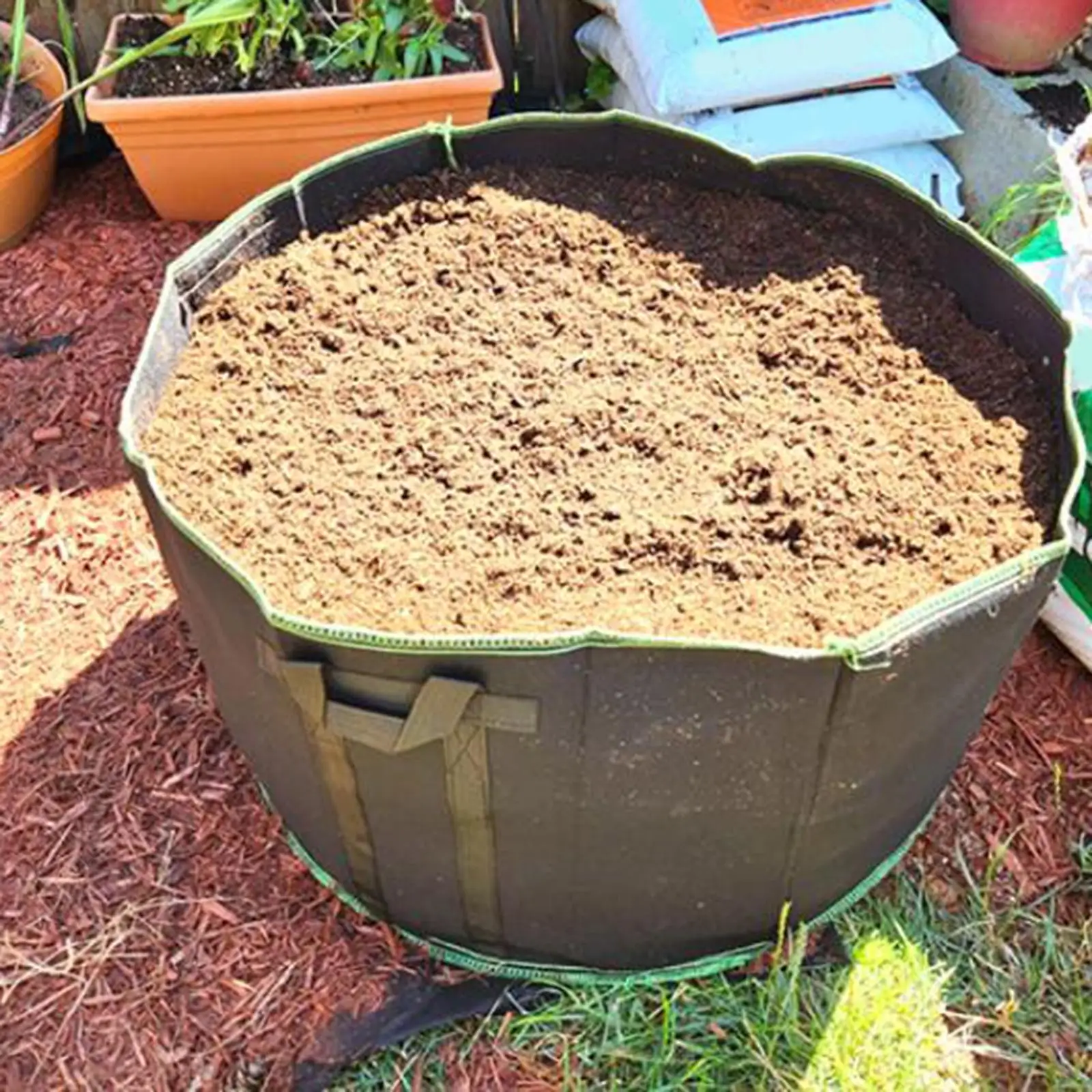 75x40cm Grow Bag Plant Container Fabric Pot for Growing Vegtables and Plants