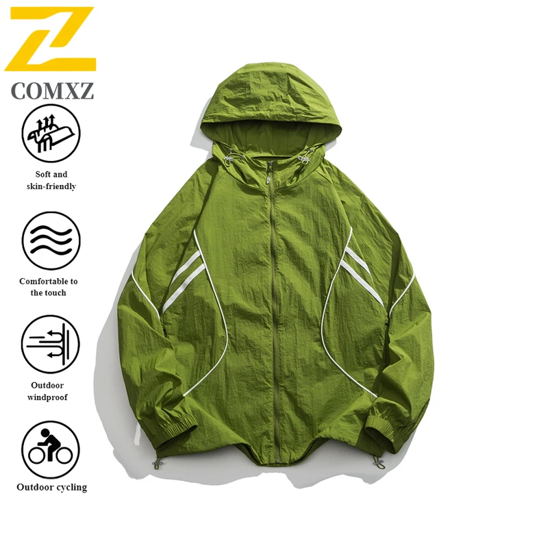 New Lightweight Sun Protection Jacket Men Women Outdoor Bike UV UPF50+ Thin Hooded Coat Summer Casual Fishing Skin Windbreaker