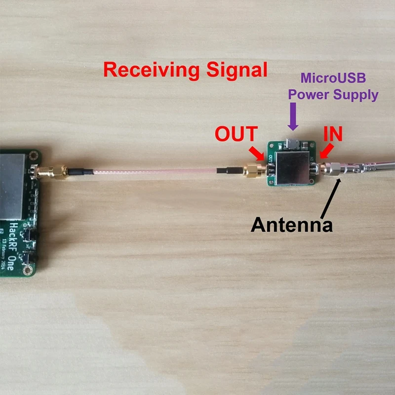 RFアンペア超広帯域ゲインテスト、信号調整ツール、低ノイズ、測定検査、20db、50m-6ghz