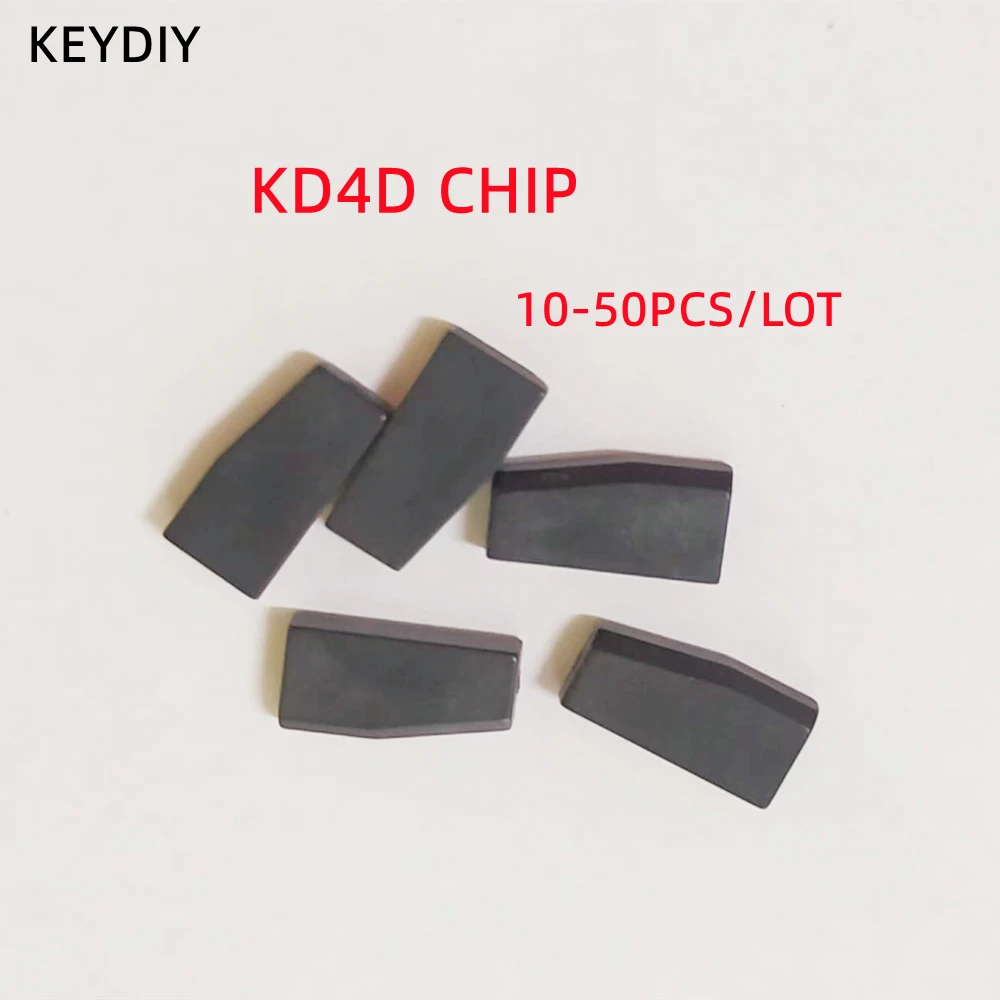 10-50PCS/LOT KEYDIY KD4D CHIP ID4C ID4D ID46 4C 4D G ID48 Copy Chip for KD-X2 KD X2 Key Programmer Black KD4D chip