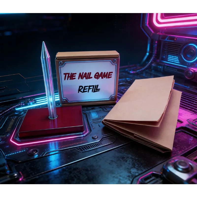 the-nail-game-6-nails-6-blocks-100-safe-nail-roulette-magic-tricks-stage-close-up-illusion-gimmick-prop-crush-paper-bag-magia