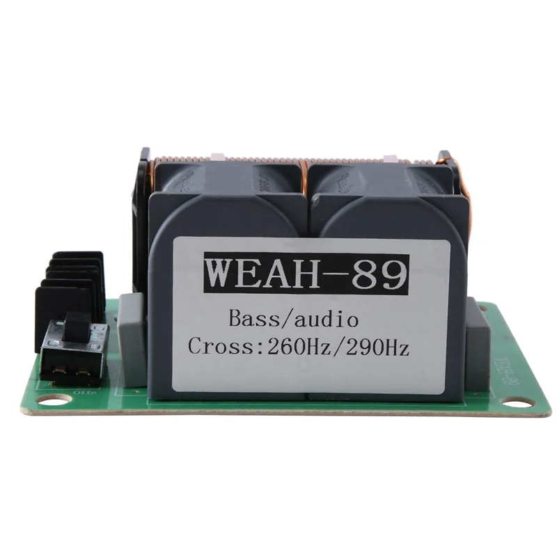 AS62 3X 1500W High-Power Pure Bass Crossover Subwoofer Speaker Modification Upgrade Adjustable Frequency Point