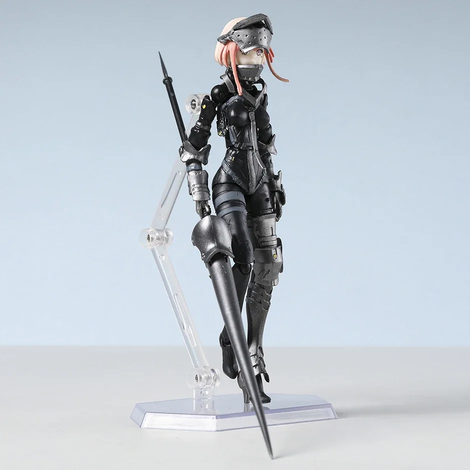 Figma 491 Lanze Reiter Falslander Action PVC نموذج لجسم مجموعة لعبة هدية