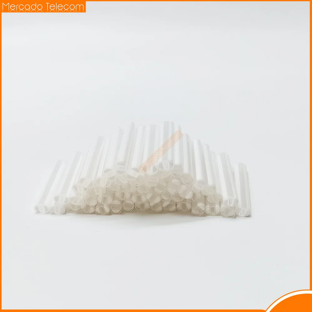 

40mm Heat shrink tube Clear up to 12 fibers High end Preshrunk Ribbon Mass Fiber Optic Fusion Splice Protection Sleeves