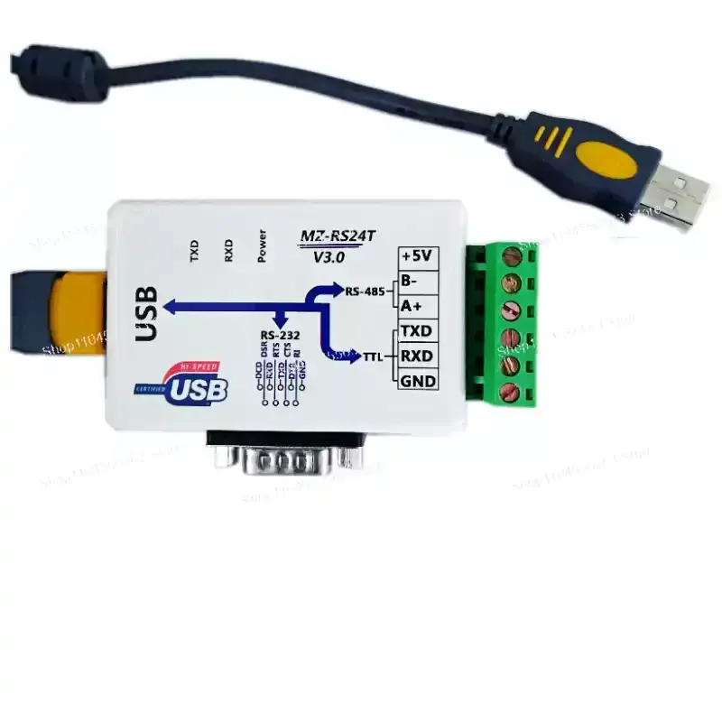 

USB-последовательный преобразователь FT232, изолированный адаптер RS232/485/TTL с фотоэлектрической изоляцией
