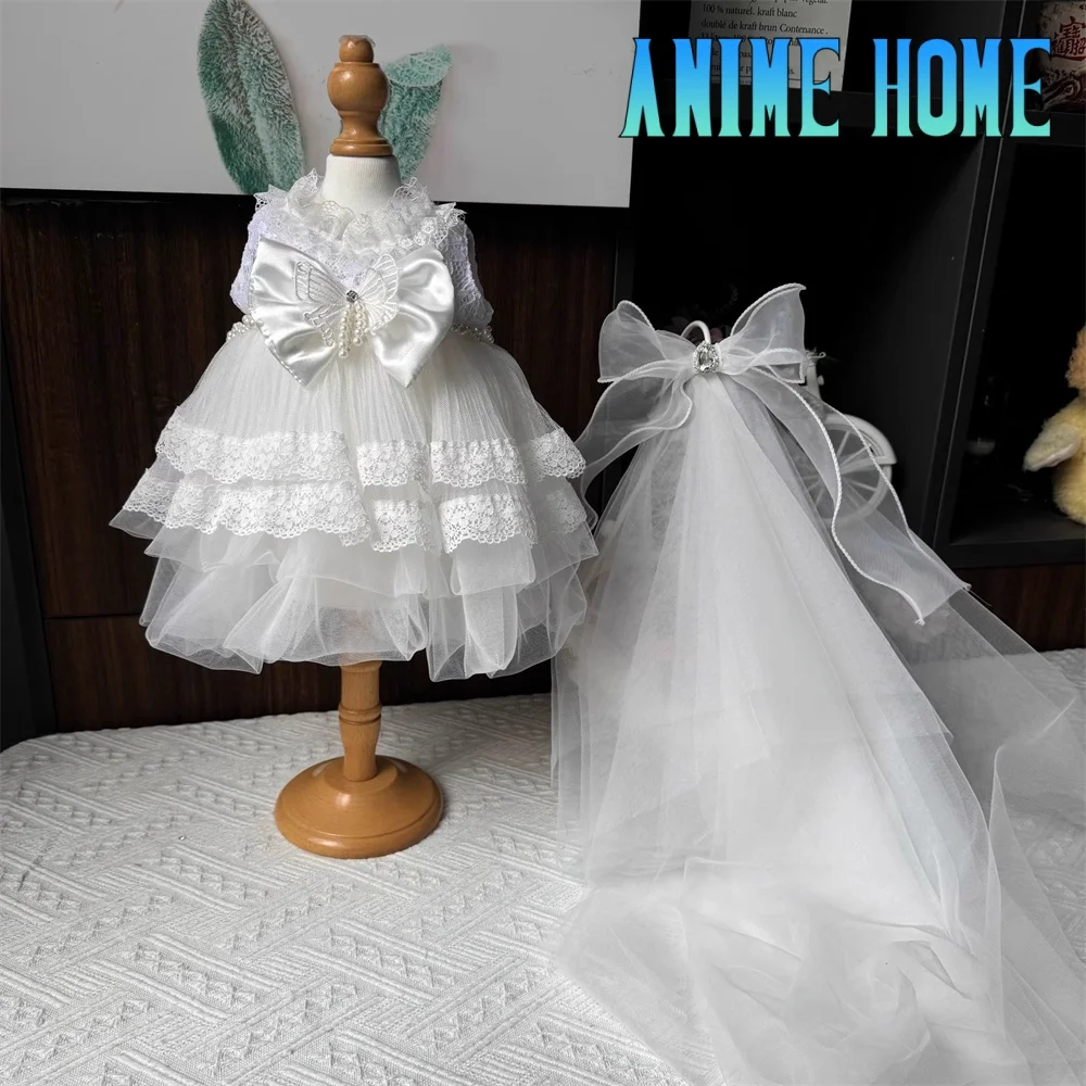 

Оригинальное свадебное платье ручной работы в стиле сказки Лолиты, костюм для куклы 20 см, 30 см, 40 см, игрушечная юбка, костюм, милый костюм для косплея D