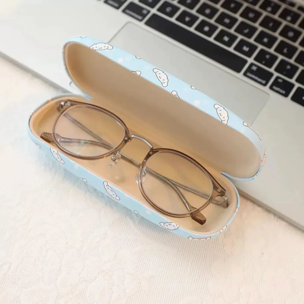 Anime Sanrio Hello Kitty Kuromi Eyeglasses Organizer Cute Cartoon Cinnamoroll Student'S Drop-Proof Portable Eyeglasses Case - view 2