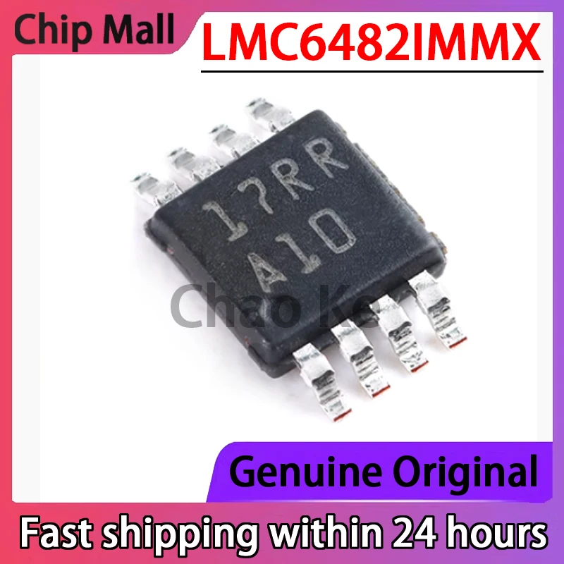 1PCS New Original LMC6482IMM LMC6482IMMX Screen Printed A10 Operational Amplifier MSOP8