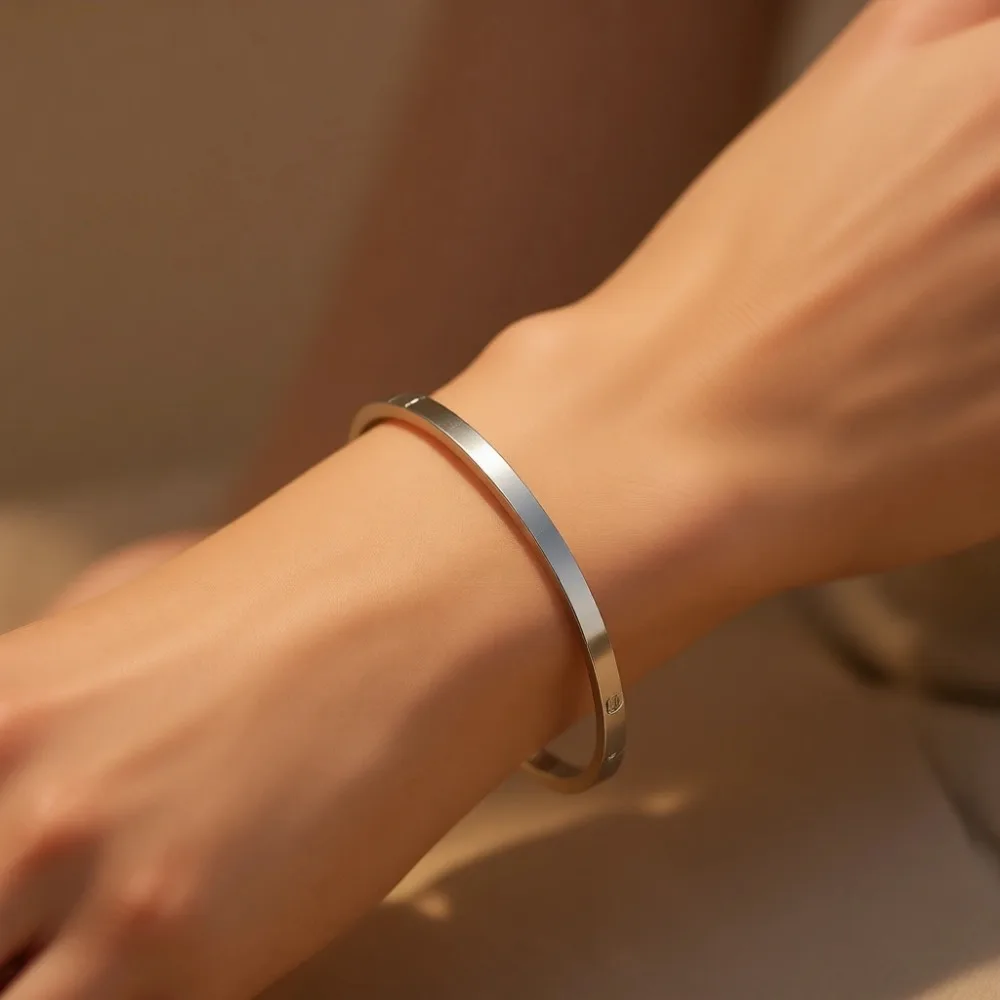 

Позолоченные овальные браслеты для женщин, изящные, многослойные, в подарок