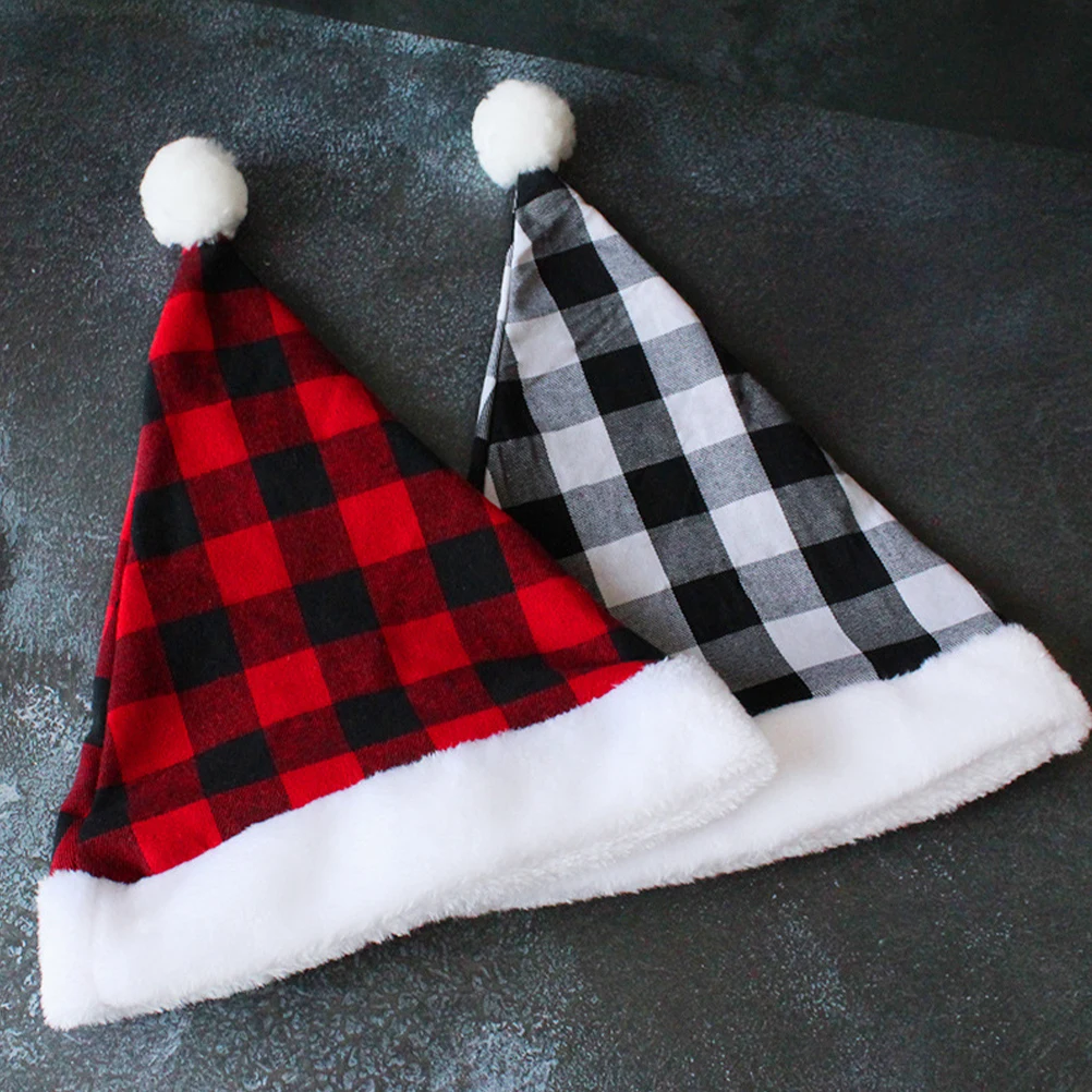 

Santa Hat New Year Festival Party Headwear Festive Supplies Hats Women Costume Cristmas Has