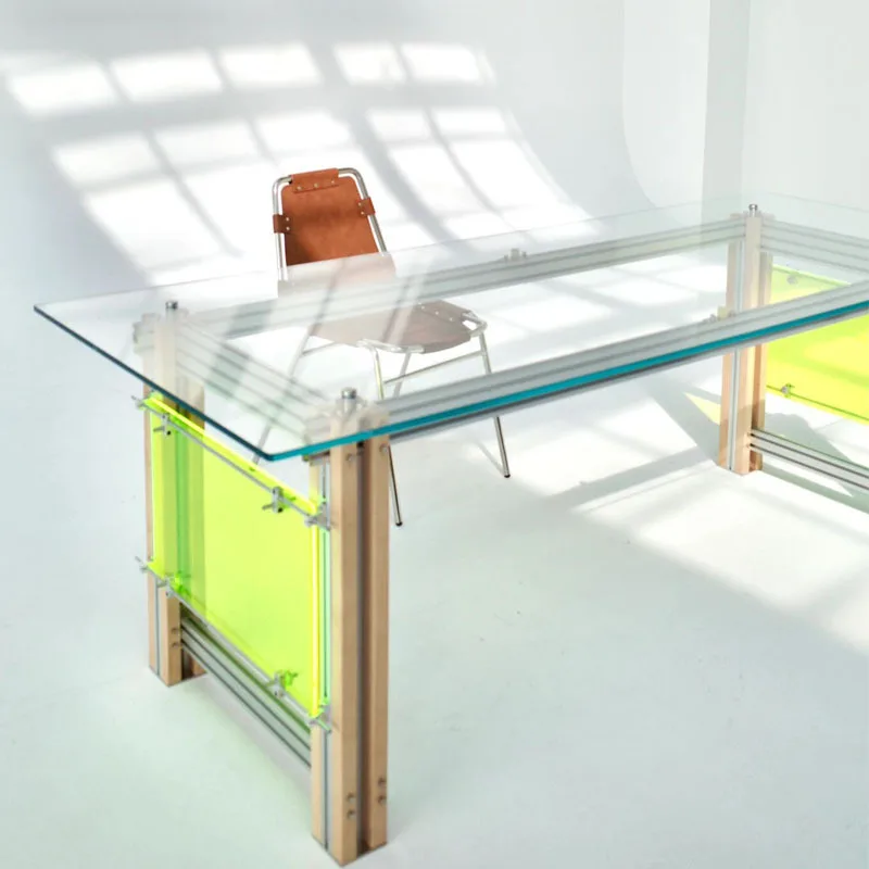 

Glass, office, computer desk, reception, negotiation, household, long hair shape