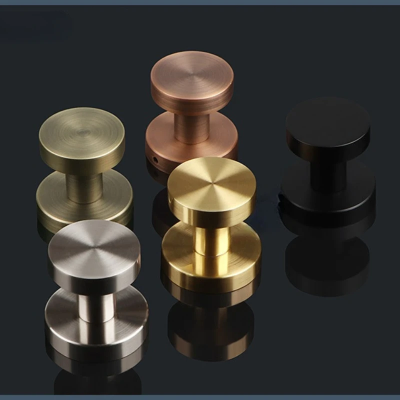 Double-sided Background Wall Invisible Special Door Lock Single-sided Lock Zinc Alloy Invisible Door Lock with Keyhole