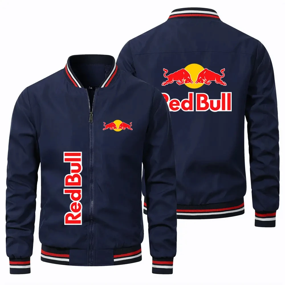 Red Bull 2025 Nowa męska i damska kurtka wyścigowa Red Bull Outdoor Sports Jacket Wiosna i jesień Moda Wysokiej jakości kurtka