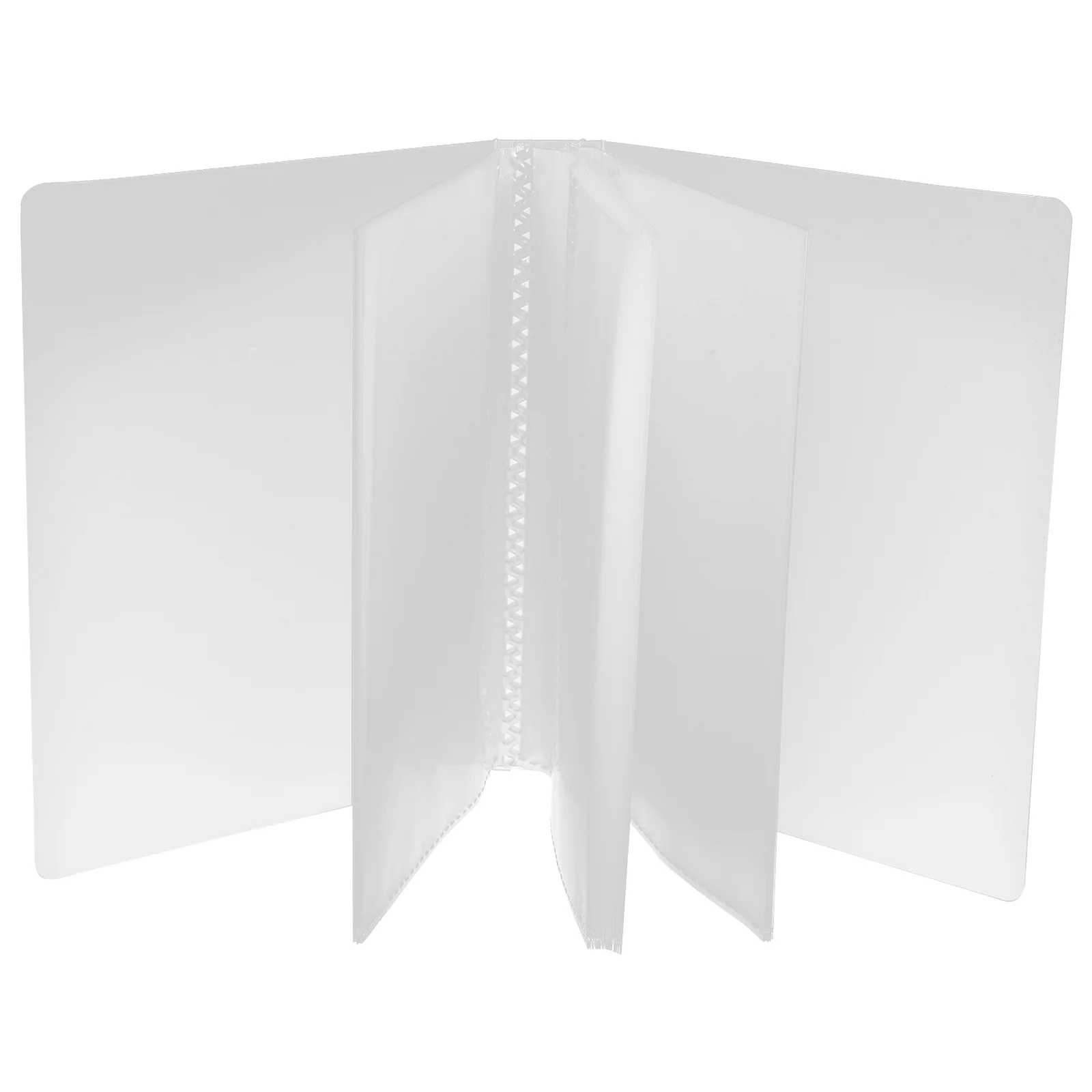 Storage Book Pe Material Wear-Resistant Photo Album Multi-Function Receipt Organizer Card Holder Ticket Storage for Business