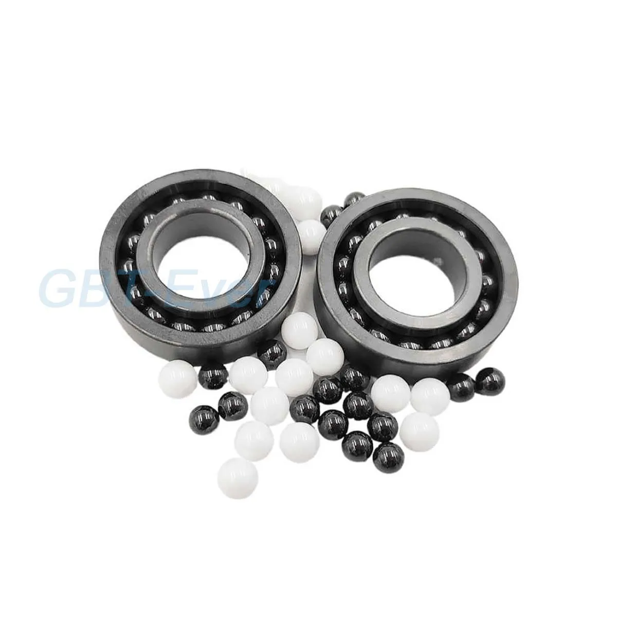 1Pcs Silicon Nitride Full Ball Ceramic Bearing 604 605 606 607 608 625 626 688~6907 High Temperature Resistance 1200℃ Insulation