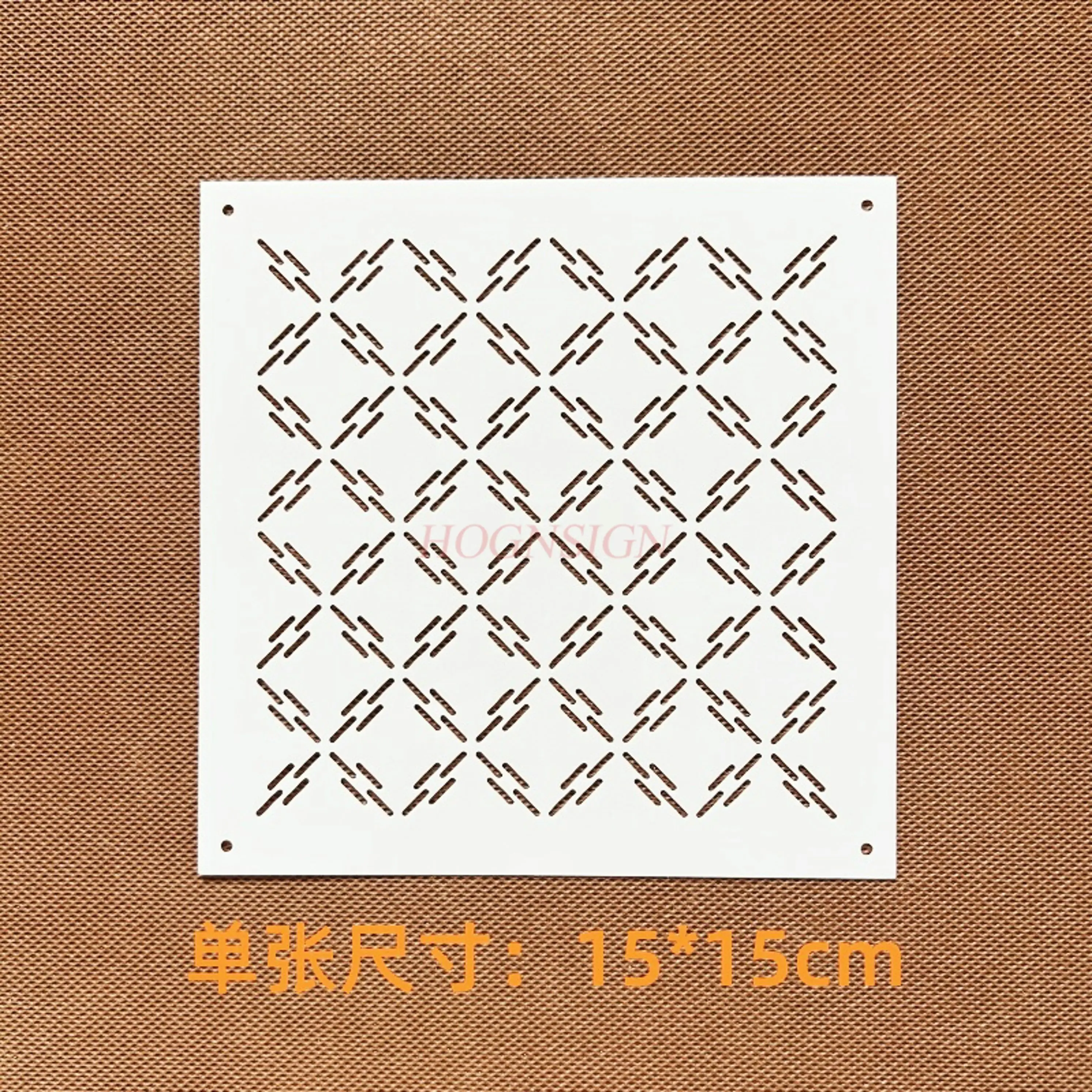 1 قطعة غرزة التطريز قالب التطريز شكل هندسي نقطة مصفوفة سلسلة اللوحة جوفاء التطريز مجلس أداة مساعدة