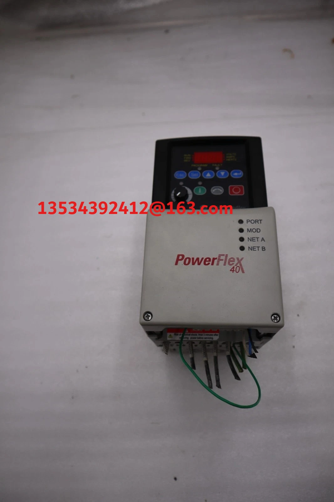 

Used 22B-D2P3N104 For Allen-Bradley 22B-D2P3N104 PowerFlex 40 AC Drive