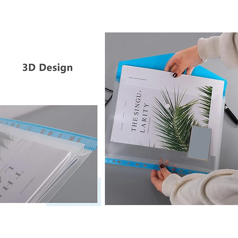 

Punched Pockets A4 Plastic Wallets 12 Pack A4 Folders Wallets Plastic Document Wallets With Pocket