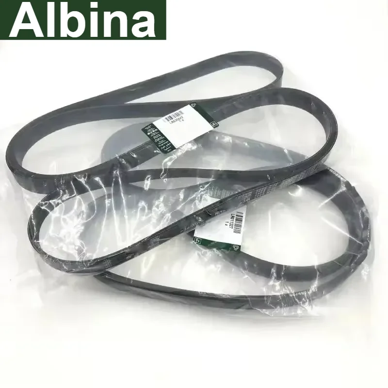 LR035542 LR011327 V-Ribbed Drive Primary Secondary Belt Fit Land Rover Range Rover 2013+ Sport 2014+ 5.0L SC V8 Petrol