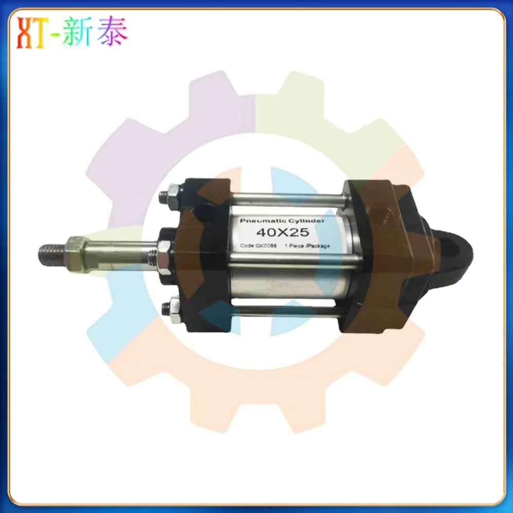 Best Quality Double Acting Sc Series Pneumatic Air Cylinder Stroke 40*25 Offset Printing Machine Spare Parts Pneumatic Cylinder