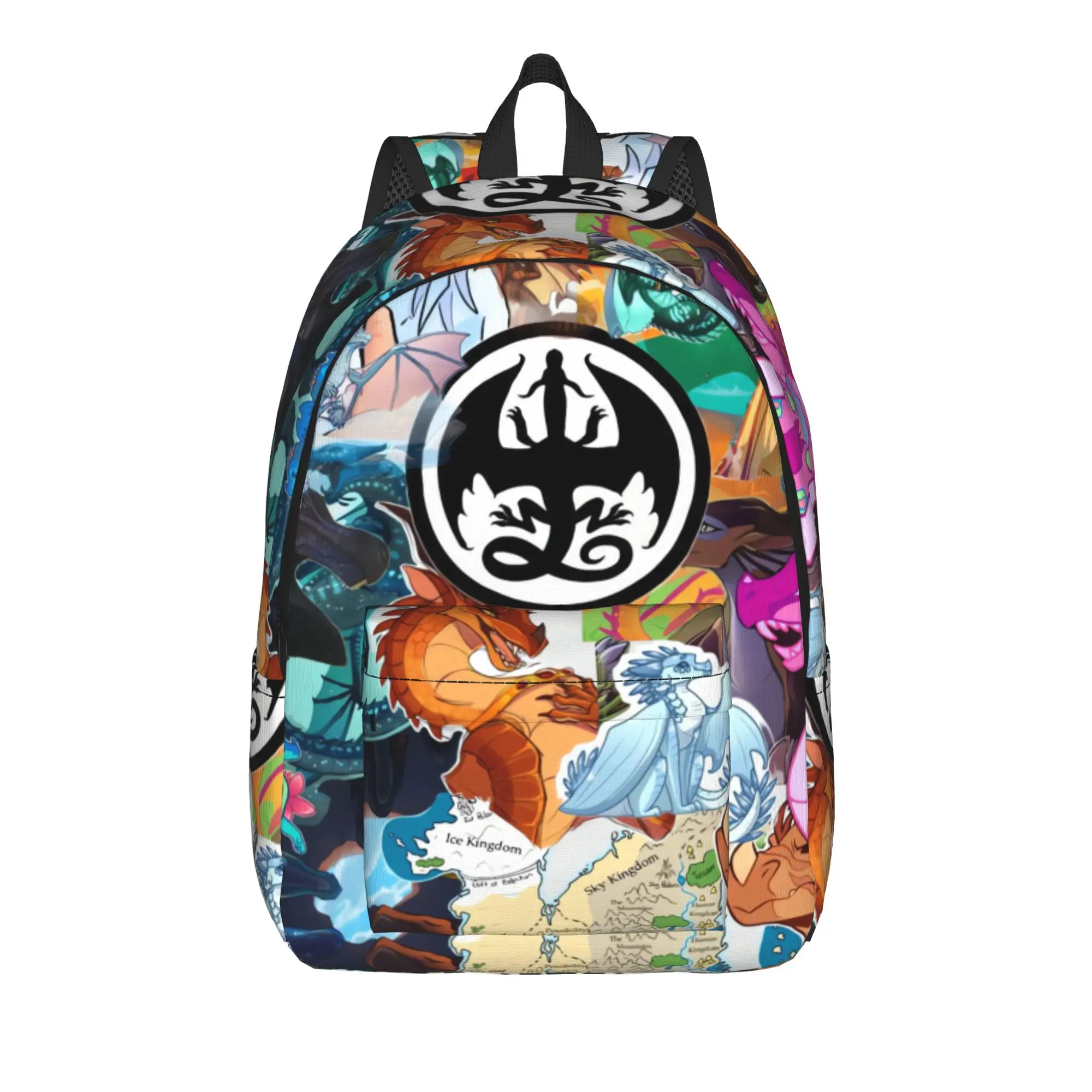 Wings of Fire Backpack  Hiking Backpacks Women Colorful Pattern High School Bags Elegant Rucksack