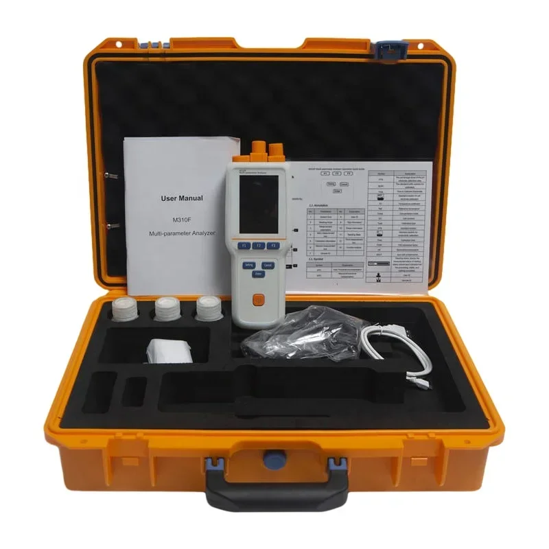 Portable Multi parameter ph meter ORP EC TDS LCD display Water Quality Analyzer