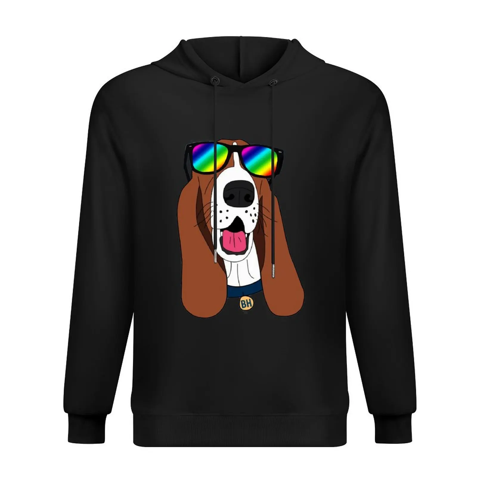 

THE COOLEST STYLISH BASSET HOUND Hoodie graphic t shirts men male clothes blouse men wear mens hoodie