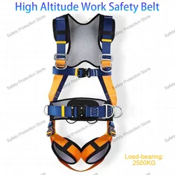 Full Body High Altitude Work Safety Harness Five-point Safety Belt  Outdoor Climbing Training Construction Protective Equipment