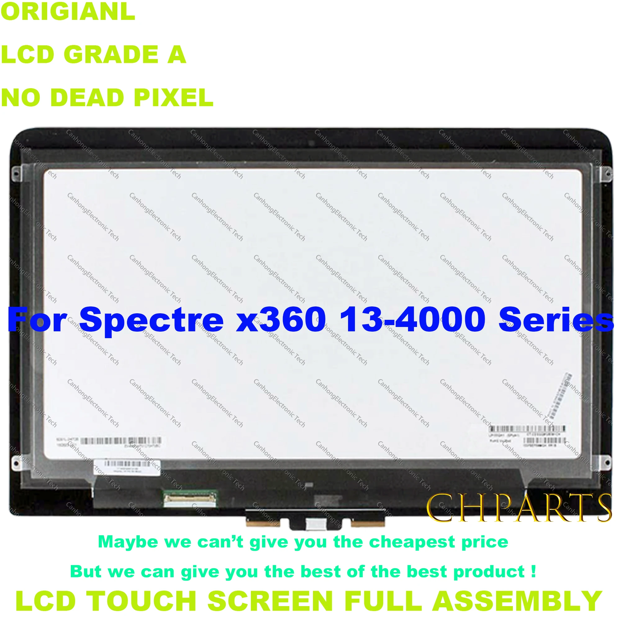 13.3 ''จอแสดงผล LCD Touch Screen Digitizer แล็ปท็อปสําหรับ HP Spectre x360 13-4000 series 13-4xxxx 13-4115 FHD QHD TPN-Q157