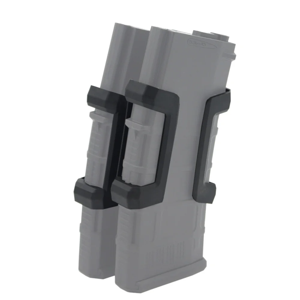 WTactical Rifle M4 Magazine Coupler Mag Clip Double Magazine Parallel Connector Clamp For M4 M16 5.56mm Airsoft Hunting Accessos