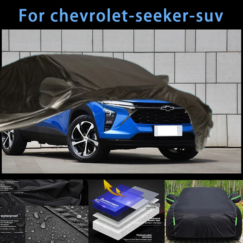 

For chevrolet-seeker-suv Outdoor Protection Full Car Covers Snow Cover Sunshade Waterproof Dustproof Exterior Car accessories