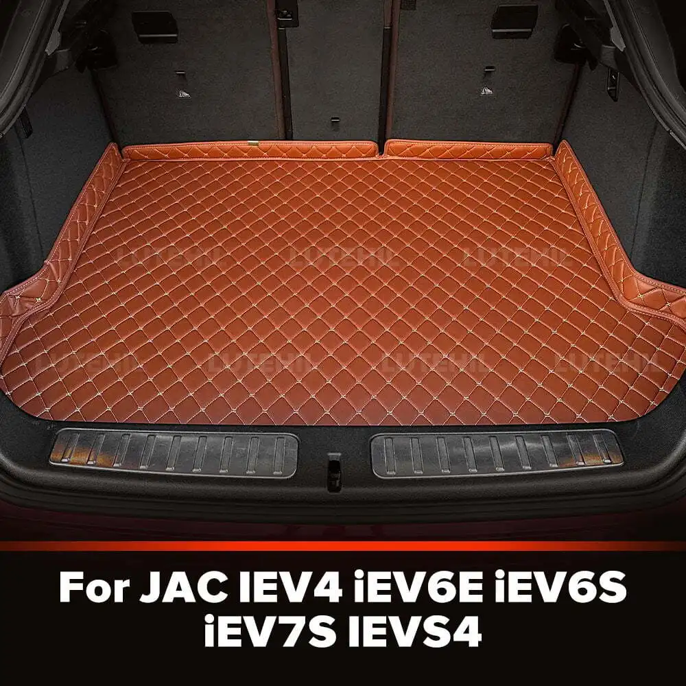 

For JAC IEV4 iEV6E iEV6S iEV7S IEVS4 Custom Car Trunk Mat Anti-dirty Pad Protective Pad Cargo Liner Auto Interior Accessories