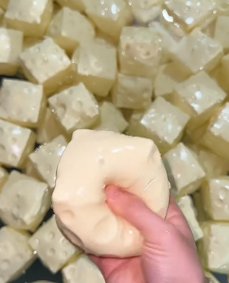 Jumbo Cheese Block Squishy Toy - Party Games Ideas review and price