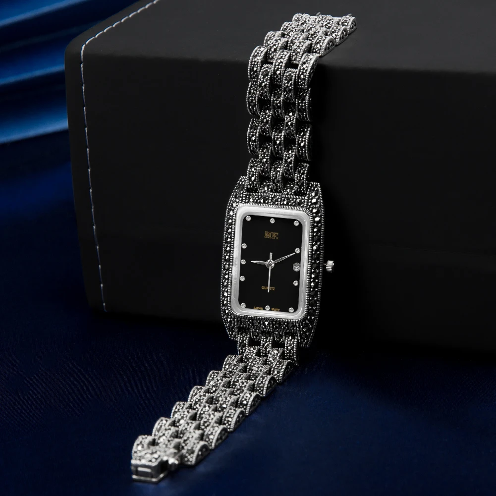 Reloj de Pulsera Rectangular d - Luxury Watch Thailand reseña y precio