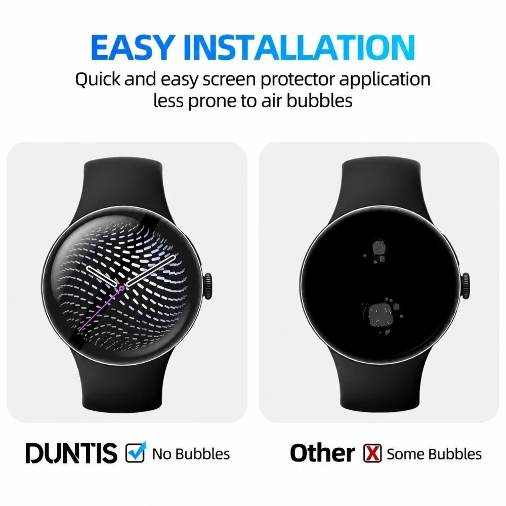 Soft Film Screen Protector Film Anti-Scratch 45mm 41mm Hydrogel Screen Protector Full Coverage HD Screen Protector